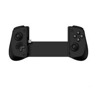 Controller di gioco estensibile per dispositivi Android e iOS, design leggero e compatto con materiale ABS, gioco on-the-go per telefoni cellulari (nero)