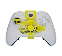 Controller di gioco Mini volante Gioco Ruota da corsa simulazione driver Plug-in per Xboxone/X/S/Elite gioco da corsa accessori (Giallo)