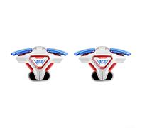 Controller di gioco mobile con collegamento a sei dita, cuscinetti in silicone antiscivolo per una risposta rapida e un gameplay stabile sulla maggior parte degli smartphone