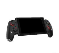 Controller di gioco mobile Gamepad wireless con effetto Hall Joystick Doppia vibrazione Giroscopio a 6 assi Pulsanti macro per Switch 2/1 PC Cloud Remote PLAYs Nero