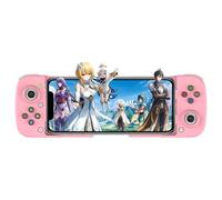 Controller di gioco mobile per iPhone 15, arVin Gamepad Bluetooth con pulsanti posteriori programmabili per iOS/Android/PC, compatibile con Samsung, Xiaomi, Huawei, Realme-Direct Play (rosa)