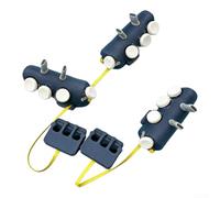 Controller di gioco per tablet e iPad, attacco controller di gioco a sei pulsanti, dimensioni compatte 15 x 10 x 5 cm, supporta il controllo multi-dita (12,4 ~ 13,5 pollici)