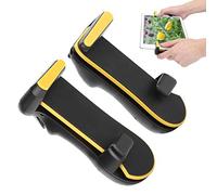Controller di Gioco per Tablet per PUBG, Controller di Gioco Mobile Interruttori Trigger per Tablet per PUBG, per Knives Out, per IOS e (Giallo) [No Operating System]