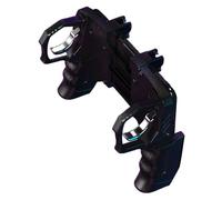 Controller di gioco professionale, il design con grilletto a sei dita migliora l'esperienza di gioco su dispositivi mobili, pulsante di sparo