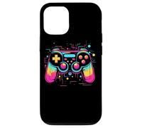 Controller di gioco Retrowave Look Game Art Custodia per iPhone 12/12 Pro