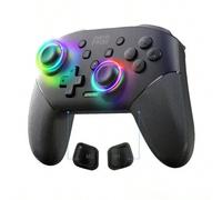 Controller di gioco senza fili Bluetooth compatibile con Switch OLED/Lite, telefoni Android e PC nero,tuono,stelle,stelle del cieloPolietilene