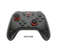 Controller di gioco T4 Nova Lite Rocker Hall, connessione a tre modalità, grilletto equivalente PS5, deriva zero, elevata scorrevolezza, elevata tolleranza ai danni, nero Il ricevitore da 2,4 Ghz deve