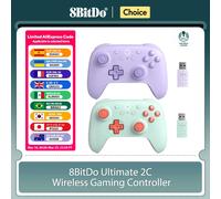 Controller di gioco wireless 8BitDo Ultimate 2C per PC, Windows 10, 11, Steam Deck, Raspberry Pi, accessori per gamepad Android