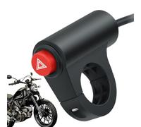 Controller di illuminazione del manubrio, controller del faro del motociclo - Controller di illuminazione di emergenza con pulsante del faro,Pulsante di accensione/spegnimento, pulsante del manubrio