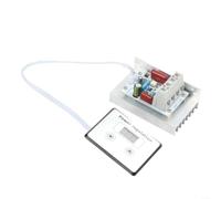 Controller di Potenza 220V con Dissipatore per calore Controller | 80A bidirezionale, controllo stabile, durata prolungata, per ideale per carichi resistivi, protezione sicura