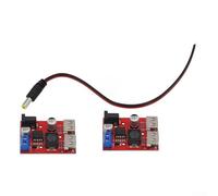 Controller di ricarica solare USB-C, modulo step-down 3A, doppia uscita USB 5V/3A Max, ingresso 6V-40V, per alimentatore portatile e dispositivi mobili