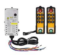 Controller di sollevamento YU-6 Telecomando per gru a doppia impugnatura impermeabile Punto RF 800 MHz(DC24V)