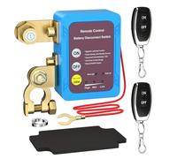 Controller di taglio della batteria - interruttore di disconnessione remoto da 12 V per auto, camion o | Proteggi l'interruttore di alimentazione automatico a batteria, il risparmio anti-drain,