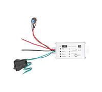 Controller di velocità del motore CC PWM Motore Governor Interruttore inversa in avanti 9-60V 20A Lega in alluminio DC DC DC per controllo della velocità del motore a spazzola