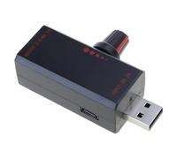 Controller di velocità della ventola USB - Regolatore di tensione variabile 5 V, interruttore di regolazione in linea per motore mini pompa, adattatore per cavo di controllo con quadrante di