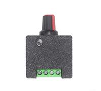 Controller di velocità PWM DC per motori da 5 V, 12 V, 24 V, per ventole, strisce LED, modulo dimmer uscita 2 A, ciclo di lavoro regolabile 1% 100% (ED25-2A)