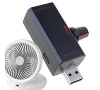 Controller Di Velocità Variabile | Controller Di Velocità USB 5V | Regolatore di Controllo Regolabile per Ventilatore Del Telefono Mobile Portatile Scrivania Acquario Workshop Campeggio Esterno