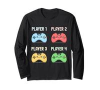 Controller di Videogiochi Kawaii Carino Adorabile Giocatore 1-4 Maglia a Manica