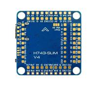 Controller di Volo SLIM V4 con OSD Integrato e Slot Micro- per Droni FPV RC Ad Ala Fissa, Stack di Volo F7 STM32H743