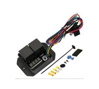 Controller Digitale per Ventole del Radiatore da 12 V con Interruttore 0444, Intervallo di Temperatura Regolabile, Kit Interruttore Elettrico Digitale