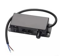 Controller Dimmer 0-10V Serie Per Luci LED | Rotativo on/off, regolazione 0-, plastica nera, cablaggio marrone/, uso universale