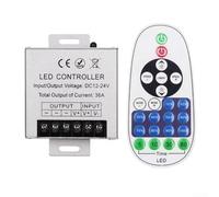 Controller dimmer a 23 tasti in alluminio Shell per sistemi di illuminazione a LED DC12V e DC24V con controlli di velocità e timer di luminosità