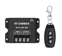 Controller Dimmer LED, DC 12V-24V 30a Controller Dimmer LED Monocolore 3 Tasti Controllo Dimmer PWM Remoto Senza Fili RF di Grande Potenza Per Lampade 5050 3538