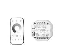 Controller dimmer LED Triac AC 2.4G 110V 220V 230V Interruttore a pulsante wireless 1/4 zona RF Telecomando Illuminazione monocromatica(S1 B and R6)