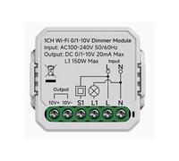 Controller Dimmer LED WiFi Intelligente Tuya 0/1-10V con Pulsante Dimmer e Controllo Tramite App Life 100-240V A