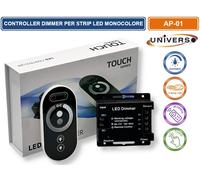 Universo Controller Dimmer AP-01 per strisce LED monocolore DC 12-24V Telecomando 3 canali 6A
