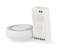 Controller Dimmer WiFi striscia Led RGB + CCT 12-24V con telecomando RF M LEDME
