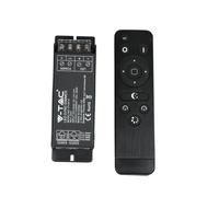 Controller Dimmer Wireless RF 2.4GHz Nero V-TAC VT-2414