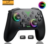 Controller Dinofire Wireless Bluetooth RGB per Nintendo Switch OLED/Switch Lite/Controllori per cellulari Controller per gamepad per PC cablato