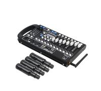 Controller DJ 192 DMX Controller wireless Dmx Ricevitore Effetto di illuminazione in fase di batteria integrata DJ Light Controller Disco Disco Light for Home Party per imparare a mixare(Color:1 C and