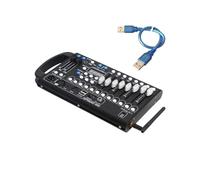 Controller DJ 192 DMX Controller wireless Dmx Ricevitore Effetto di illuminazione in fase di batteria integrata DJ Light Controller Disco Disco Light for Home Party per imparare a mixare(Color:Control