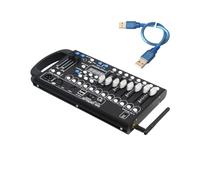 Controller DJ Batteria alimentata 192 DMX 512 Palcoscenico DJ Night club for la festa di illuminazione del palcoscenico di luce KTV Mini console per imparare a mixare(Color:192 wireless)