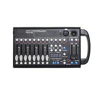 Controller DJ Batteria alimentata 192 DMX 512 Palcoscenico DJ Night club for la festa di illuminazione del palcoscenico di luce KTV Mini console per imparare a mixare(Color:192 standard)