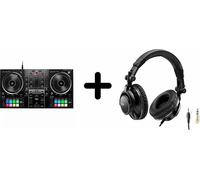 Controller DJ con cuffie HERCULES Controller per DJ Hercules Inpulse 500 + Cuffie per DJ Hercules HDP DJ60 - Nero