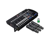 Controller DJ Controller DMX Mini Wireless 192 Canali Batteria Controller ricaricabile wireless DMX512 wireless del trasmettitore ricevitore per imparare a mixare(Color:1 C 3R)