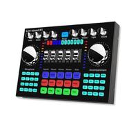 Controller DJ, K1 Computer Telefono Cambia voce HIFI Live Scheda audio mixer compatibile con Bluetooth Streaming