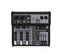 Controller DJ, Mixer Bluetooth a 4 canali, console di missaggio, interfaccia, scheda USB for studio, palco, DJ, casa