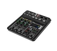Controller DJ, Mixer Bluetooth a 4 canali, mixer da studio USB, alimentazione Phantom a 48 V, console for DJ.