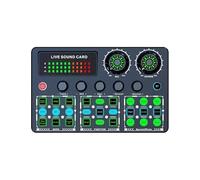 Controller DJ, Scheda audio dal vivo Mixer audio Podcast Home Studio Record Scheda audio professionale Bluetooth