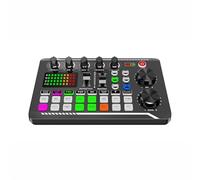 Controller DJ, Scheda live e interfaccia con effetti mixer DJ e cambia voce, mixer stereo Bluetooth