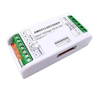 Controller DMX512 Decodificatore RGB RGBW a 3 canali/4 canali Il controllo 'attenuazione della luce LED viene utilizzato for controllare le strisce luminose LED DC12V-24V(RGBW)