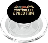 Controller Evolution Retro a Modern Gamer Design PopSockets PopGrip per MagSafe