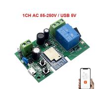 Controller for apertura porta cancello garage Tuya SmartLife App Telecomando Interruttore intelligente Relè On Off Modulo 12V Alexa Google Home(85-250V)