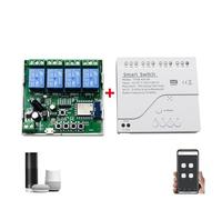 Controller for apertura porta garage Smart Switch On Off Modulo relè Cancello aperto Controllo vocale(4CH 7-32V CASE)