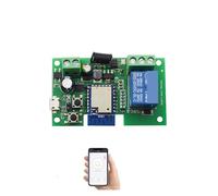 Controller for apertura porta garage Smart Switch On Off Modulo relè Cancello aperto Controllo vocale(1CH 7-32V RF)