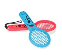 Controller for Giochi da Tennis, Accessori for Giochi ABS assemblati saldamente Le Racchette da Tennis for Giochi migliorano l'esperienza di Gioco for Switch (Color : Red Blue)